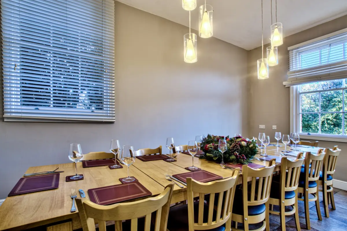 Festive Dining area